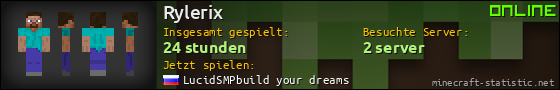 Benutzerleisten 560x90 für Rylerix