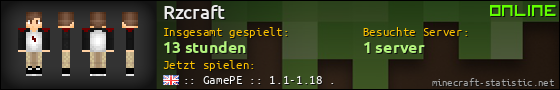 Benutzerleisten 560x90 für Rzcraft