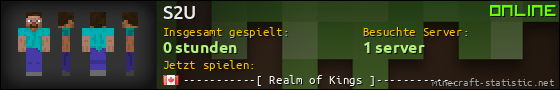Benutzerleisten 560x90 für S2U