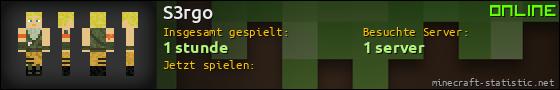 Benutzerleisten 560x90 für S3rgo