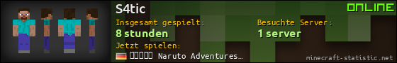 Benutzerleisten 560x90 für S4tic