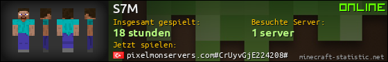 Benutzerleisten 560x90 für S7M