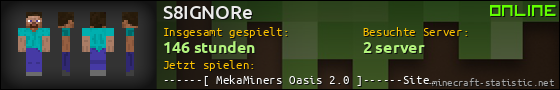 Benutzerleisten 560x90 für S8IGNORe
