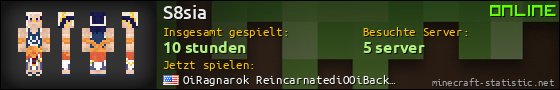 Benutzerleisten 560x90 für S8sia