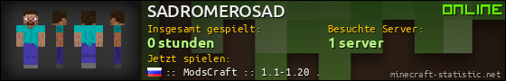 Benutzerleisten 560x90 für SADROMEROSAD