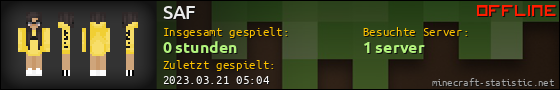 Benutzerleisten 560x90 für SAF