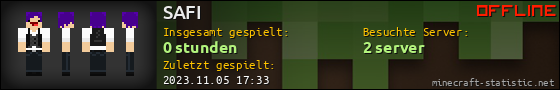 Benutzerleisten 560x90 für SAFI