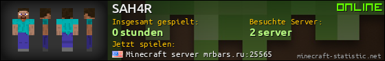 Benutzerleisten 560x90 für SAH4R