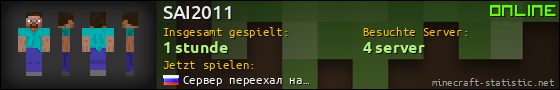 Benutzerleisten 560x90 für SAI2011