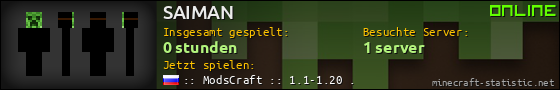 Benutzerleisten 560x90 für SAIMAN