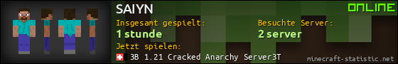 Benutzerleisten 560x90 für SAIYN