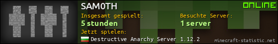 Benutzerleisten 560x90 für SAM0TH