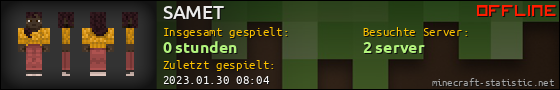 Benutzerleisten 560x90 für SAMET