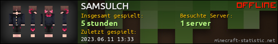 Benutzerleisten 560x90 für SAMSULCH