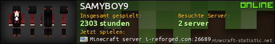 Benutzerleisten 560x90 für SAMYBOY9