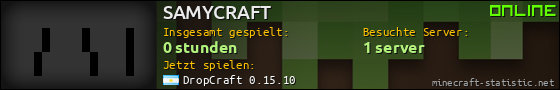 Benutzerleisten 560x90 für SAMYCRAFT