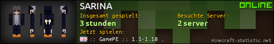 Benutzerleisten 560x90 für SARINA