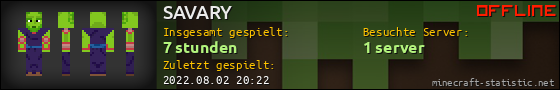 Benutzerleisten 560x90 für SAVARY