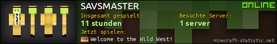 Benutzerleisten 560x90 für SAVSMASTER