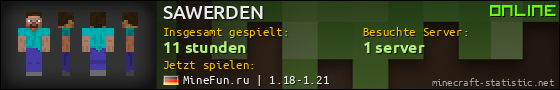 Benutzerleisten 560x90 für SAWERDEN