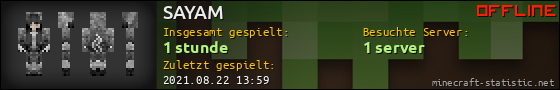 Benutzerleisten 560x90 für SAYAM