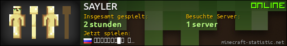 Benutzerleisten 560x90 für SAYLER