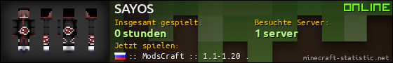 Benutzerleisten 560x90 für SAYOS