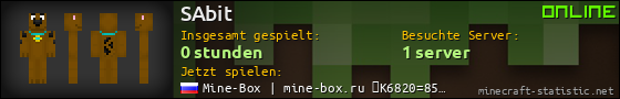 Benutzerleisten 560x90 für SAbit