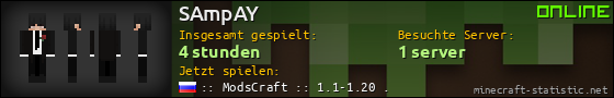 Benutzerleisten 560x90 für SAmpAY