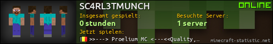 Benutzerleisten 560x90 für SC4RL3TMUNCH