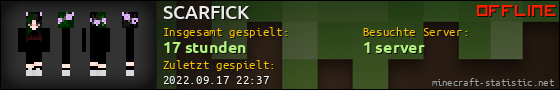Benutzerleisten 560x90 für SCARFICK