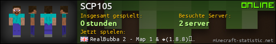 Benutzerleisten 560x90 für SCP105