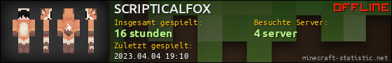 Benutzerleisten 560x90 für SCRIPTICALFOX