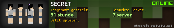Benutzerleisten 560x90 für SECRET