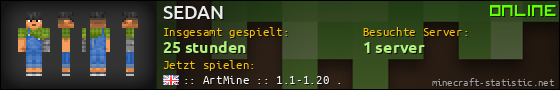 Benutzerleisten 560x90 für SEDAN