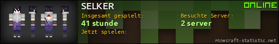 Benutzerleisten 560x90 für SELKER