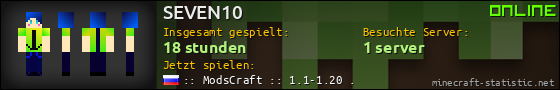 Benutzerleisten 560x90 für SEVEN10