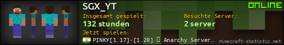 Benutzerleisten 560x90 für SGX_YT