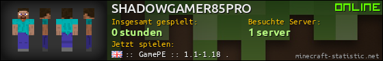 Benutzerleisten 560x90 für SHADOWGAMER85PRO