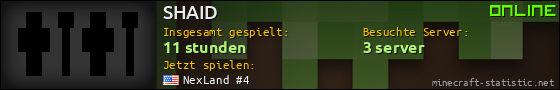 Benutzerleisten 560x90 für SHAID