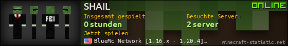 Benutzerleisten 560x90 für SHAIL