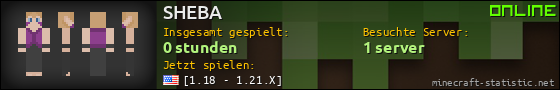 Benutzerleisten 560x90 für SHEBA