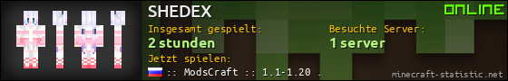 Benutzerleisten 560x90 für SHEDEX