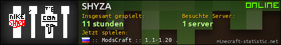 Benutzerleisten 560x90 für SHYZA