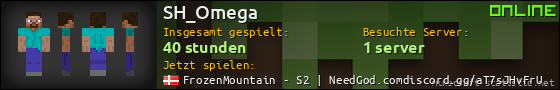 Benutzerleisten 560x90 für SH_Omega