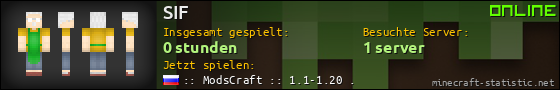 Benutzerleisten 560x90 für SIF