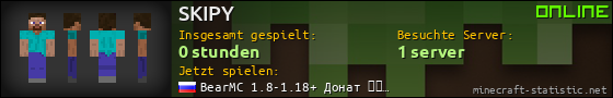 Benutzerleisten 560x90 für SKIPY