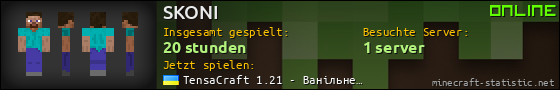 Benutzerleisten 560x90 für SKONI