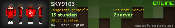 Benutzerleisten 560x90 für SKY9103
