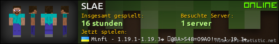 Benutzerleisten 560x90 für SLAE